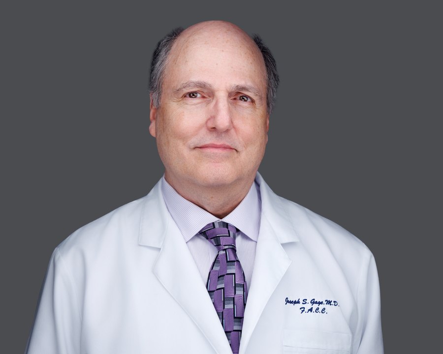 Physician photographed on site during a headshot session